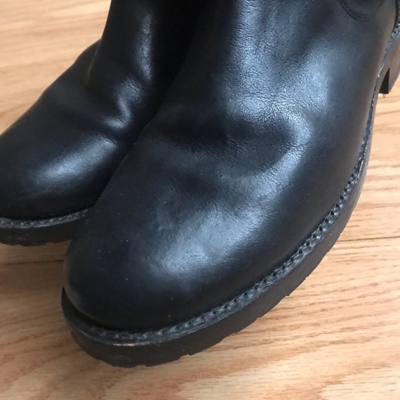 Men’s Frye Boots Black Sz 10 - Picture 5 of 12